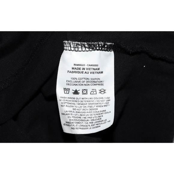 Nike Jordan Authentic World Wide Loose Fit Short Sleeve Black Shirt Size Small - Picture 7 of 7